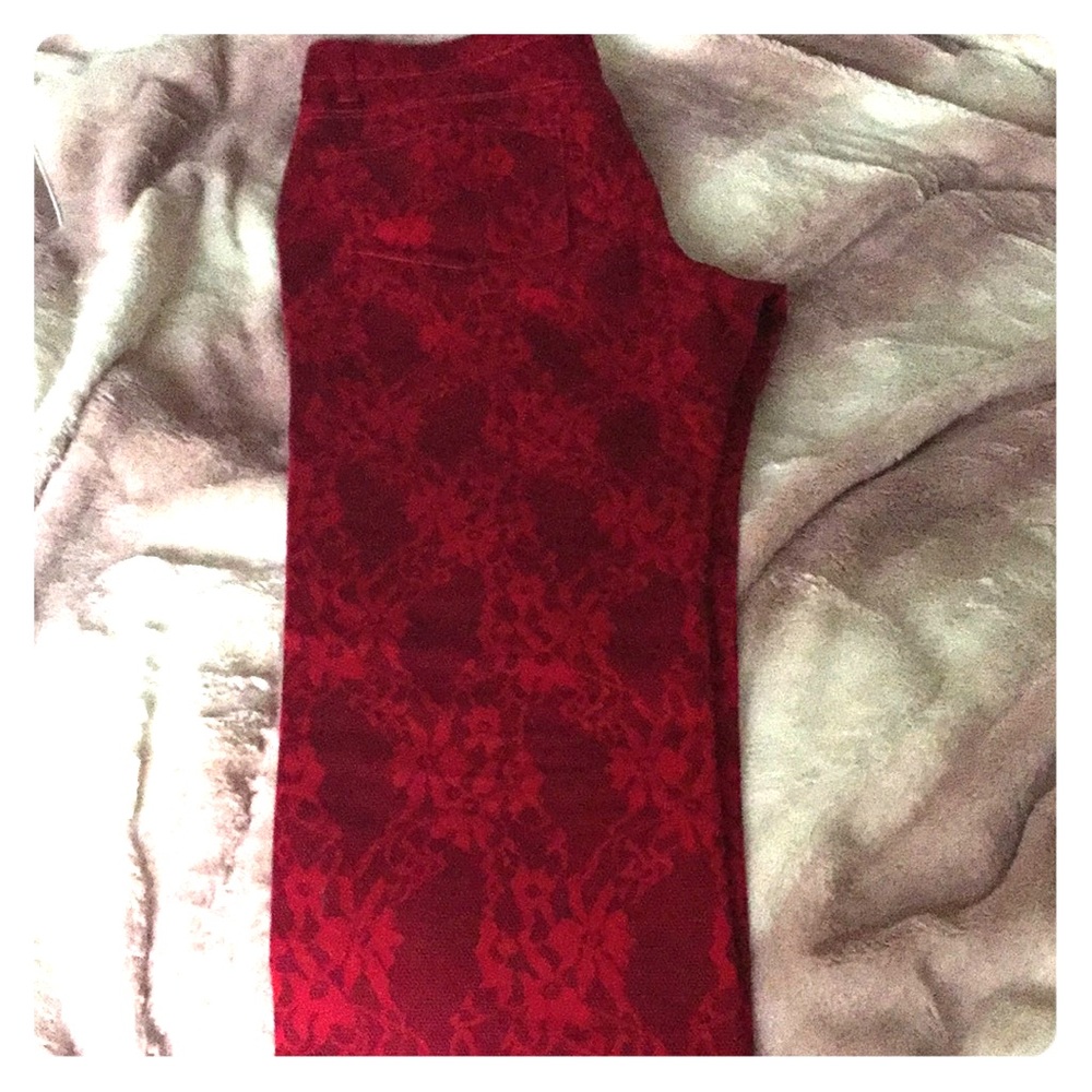 Liverpool red jeans